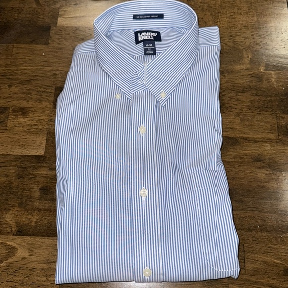 Lands' End Shirts Lands End Dress Shirt Poshmark